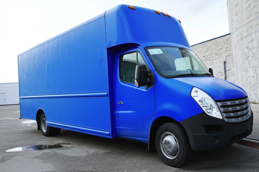 Box van truck